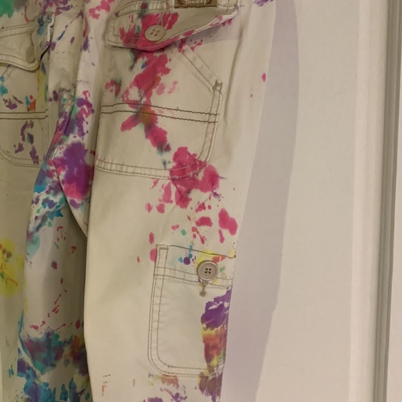 Union Bay Tie-Dye Flare Pants 9 - Picture 6 of 9